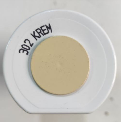 Akçalı Sprey Boya 302 Krem - Görsel 2